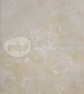 marmol travertino claro anticado 30 x 30 x 1 cm